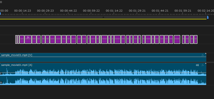 PremierePro「キャプションをグラフィックにアップグレード」