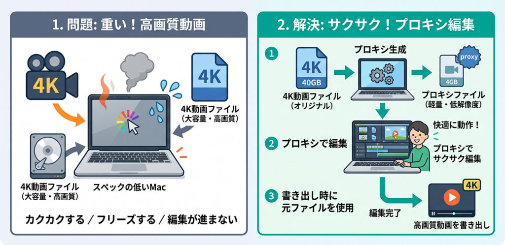 プロキシ編集について