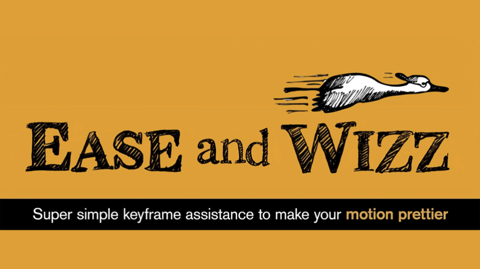 Aftereffectsのプラグイン「Ease and Wizz」